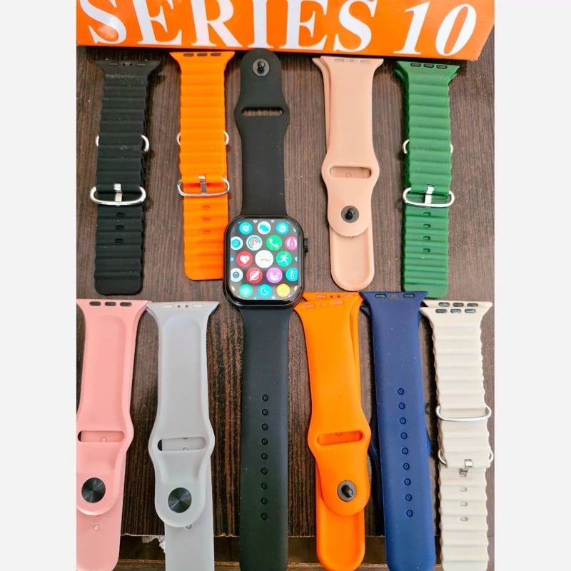 ساعت هوشمند 10 بند مدل KW35 MAX-چند رنگ